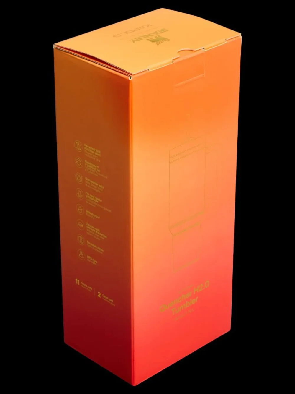 The Stanley 1913 x KAROL G Quencher® H2.0 Flowstate™ Tumbler -Karol G Flor 40 oz - Picture 6 of 7